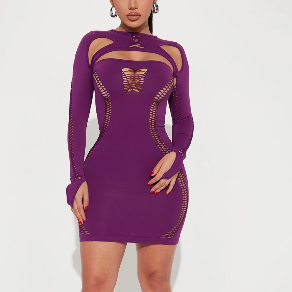 Fashion Nova Next Seamless Mini Dress